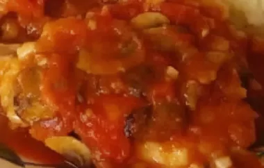 Classic Italian Baked Chicken Cacciatore Recipe