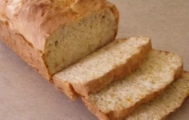 Classic Italian Bread Recipe