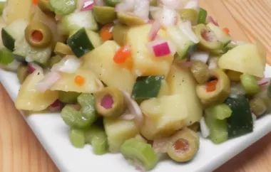 Classic Italian Potato Salad Recipe from Mom's Kitchen