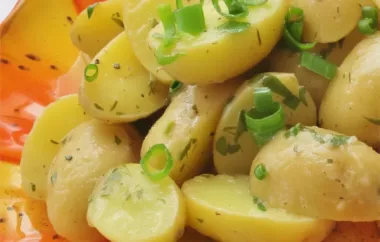 Classic Italian Potato Salad Recipe