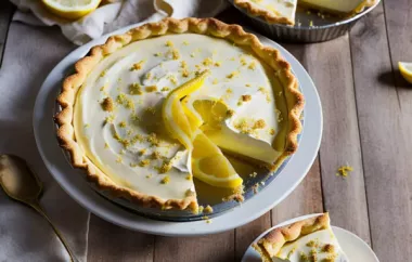 Classic Lemon Pie Recipe