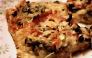 Classic New Orleans Muffaletta Pizza Recipe