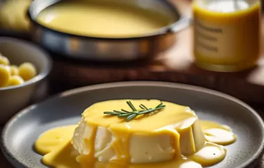 Classic Norwegian Butter Sauce Recipe
