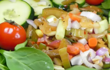 Classic Pickled Vegetable Salad Recipe