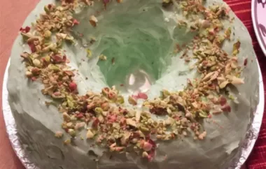Classic Pistachio Cake Recipe