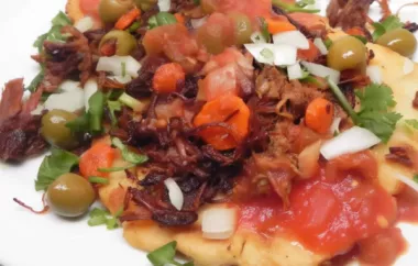 Classic Ropa Vieja with Arepas