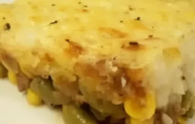 Classic Shepherd's Pie: A Comforting and Hearty Dish