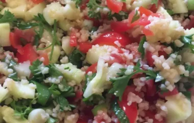 Classic Tabbouleh Salad Recipe