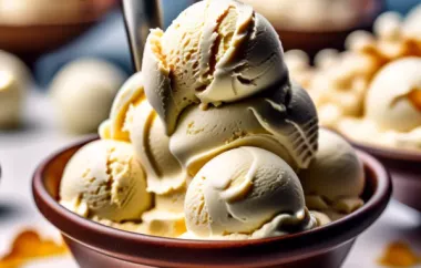 Classic Vanilla Ice Cream Recipe