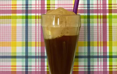Classic Vanilla Root Beer Float Recipe