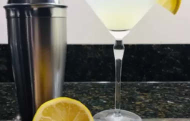 Classy Lemon Drop Martini Recipe
