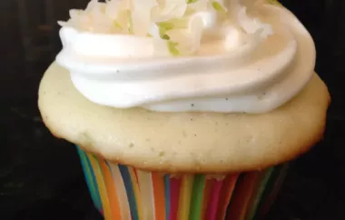 Coconut Lime Cupcakes - A Tropical Treat