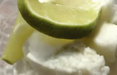 Coconut-Lime Ice Cream