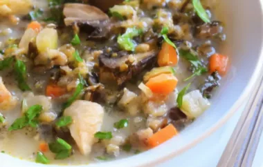 Comforting Chicken and Wild Rice Soup