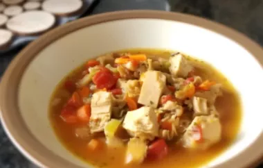 Comforting Turkey Stuffing Soup Recipe