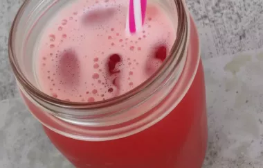 Cool off with this sweet and tangy watermelon raspberry lemonade