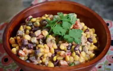 Corn Salsa with Black Beans