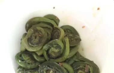 Country Sauteed Fiddleheads Recipe