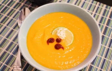 Cozy and flavorful Thai-inspired Sweet Potato Soup