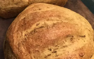 Cracked-Wheat Sourdough Bread