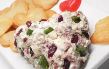Cranberry-Jalapeno Cream Cheese Dip