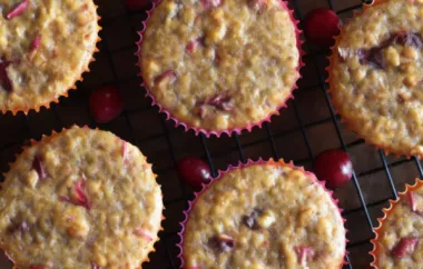 Cranberry-Oatmeal Muffins