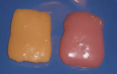 Cranberry or Pineapple Caramels