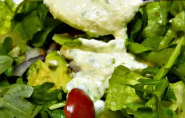 Creamy and Cheesy Ranch Dressing