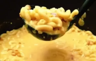 Creamy and comforting Mac and Cheese Soup recipe