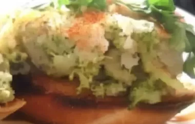 Creamy and comforting potato and broccoli casserole