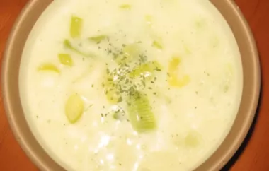 Creamy and comforting Potato Leek Soup II