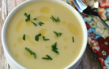 Creamy and comforting potato leek soup