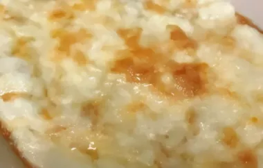 Creamy and Delicious Alfredo Dip Recipe