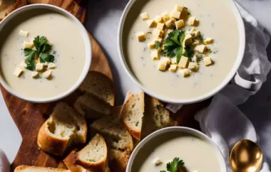 Creamy and Delicious Butter Soup Recipe