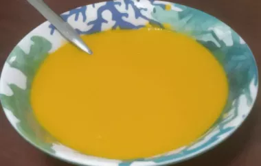 Creamy and Delicious Carrot Soup Recipe