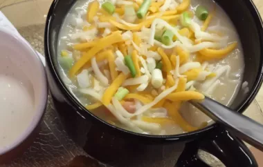 Creamy and Delicious Cauliflower Potato Soup Recipe