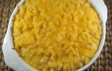 Creamy and Delicious Homemade Mac and Cheese Recipe