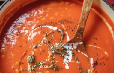 Creamy and delicious Instant Pot tomato soup