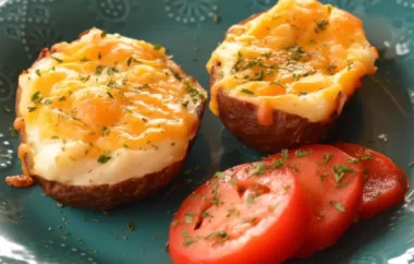 Creamy and Delicious Twice Baked Potatoes