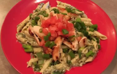 Creamy and flavorful artichoke and spinach pasta sauce