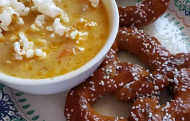 Creamy and Flavorful Beer Cheese Soup