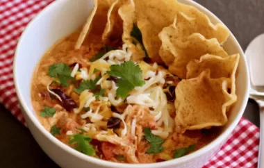 Creamy and flavorful instant pot chicken chili with cream cheese