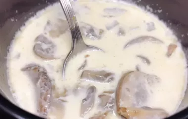 Creamy and flavorful Instant Pot Garlicky Mushroom Soup