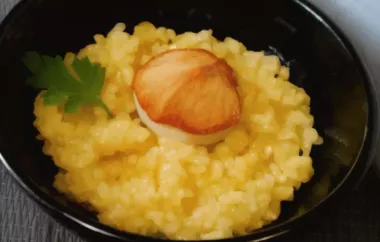 Creamy and flavorful Instant Pot Risotto alla Milanese
