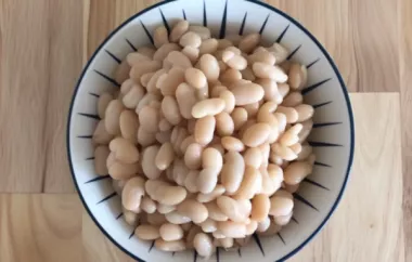 Creamy and flavorful Instant Pot White Beans