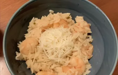 Creamy and Flavorful Shrimp Risotto