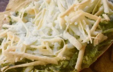 Creamy and flavorful vegan spinach dip with artichokes.
