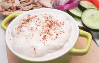 Creamy and Flavorful Yogurt-Tahini Sauce Recipe