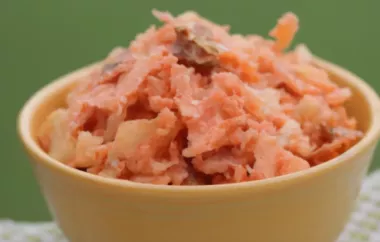 Creamy and Refreshing Carrot Raisin Salad