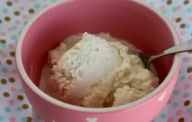Creamy and Refreshing Snow Cream Recipe